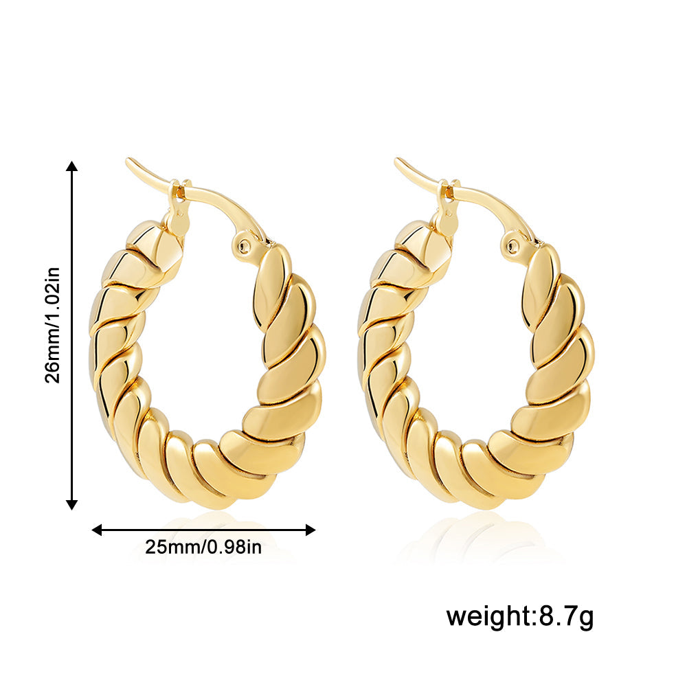 Braided Unity earring